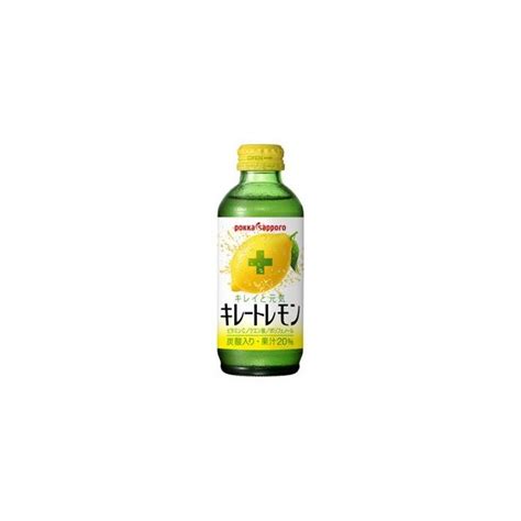 価格com ポッカサッポロフード＆ビバレッジ キレートレモン 155ml×24本 瓶 炭酸飲料・エナジードリンク 価格比較