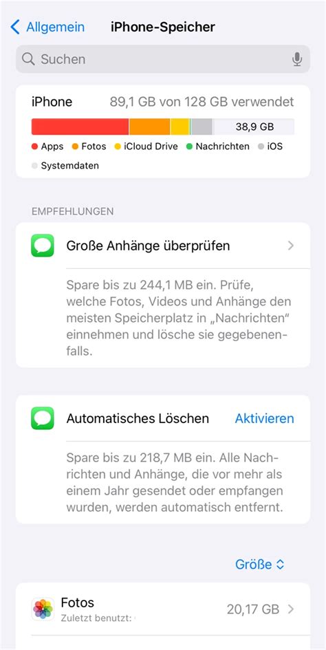 Iphone Speicher Voll Das Kannst Du Tun O