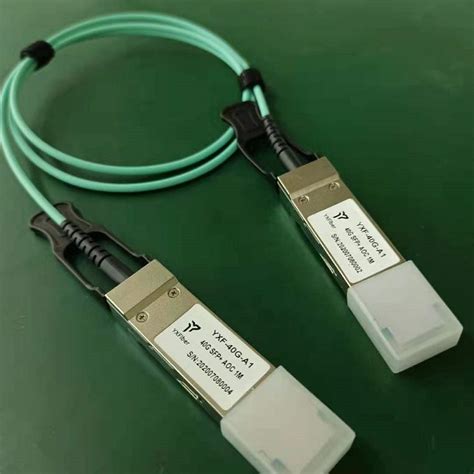 G Active Optical Cable Qsfp To Qsfp Meter Aoc Fiber Optic