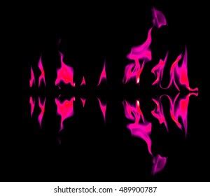 Pink Fire Flames Abstract Background Stock Photo 489900787 | Shutterstock