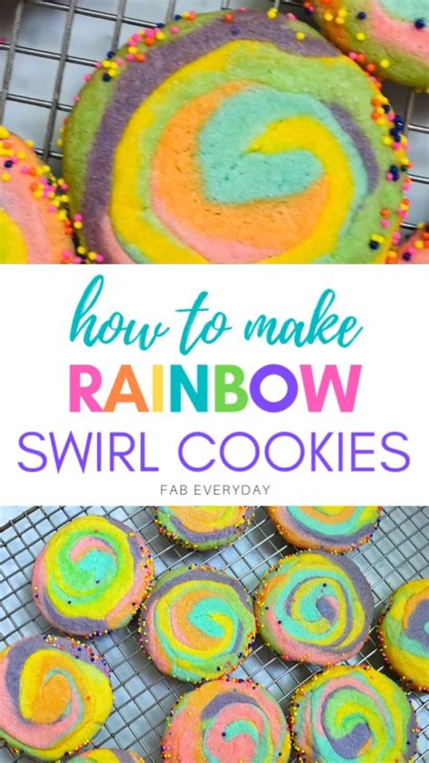 How To Make Rainbow Swirl Cookies An Immersive Guide By Ramona Cruz