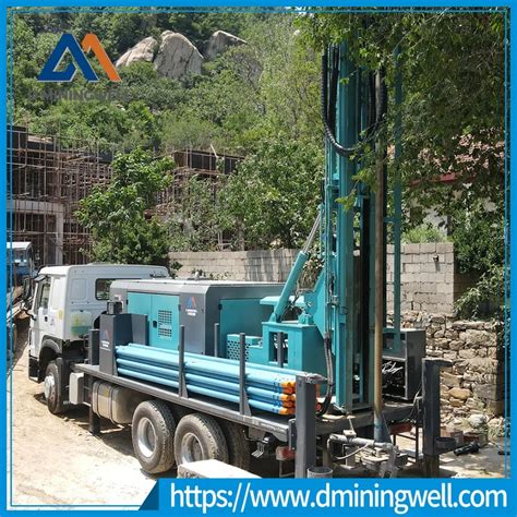 600 Meters Truck Mounted Water Well Drilling Rig Truck Rig Water