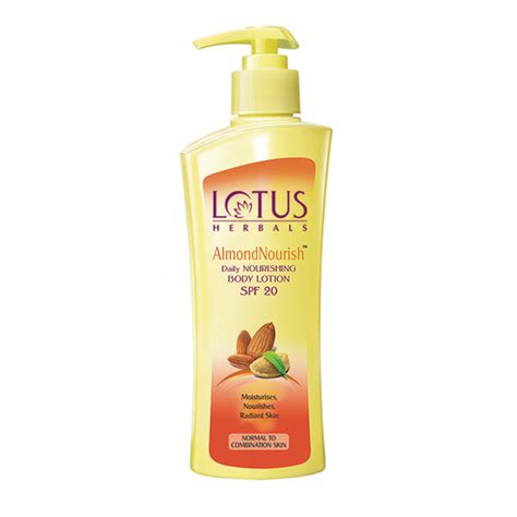 Lotus Herbals Almondnourish Daily Nourishing Body Lotion Spf 20