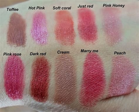 Benecos Swatch Google Lipstick Swatches Makeup Swatches Red