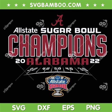 Alabama Crimson Tide Champs Svg Png