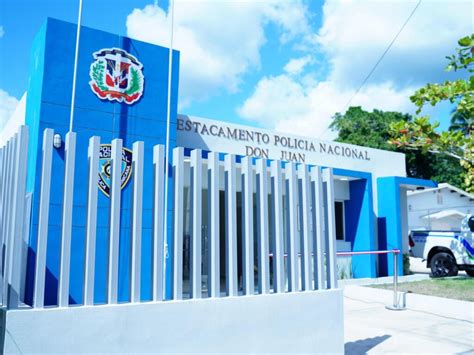 Gobierno Inaugura Destacamento Policial En Don Juan Monte Plata