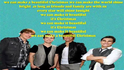 Big Time Rush Beautiful Christmas YouTube