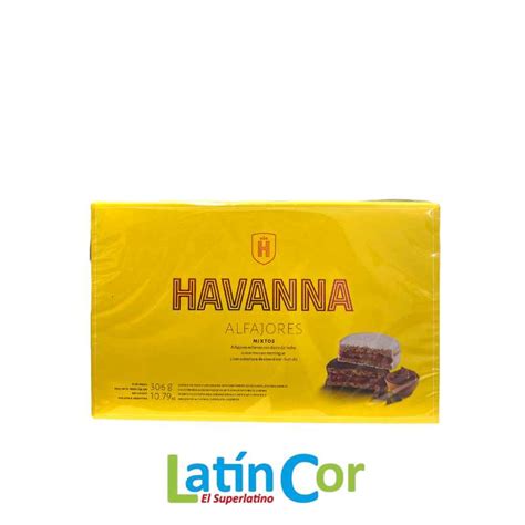 Alfajores Havanna Mixtos X Unidades Latincor El Superlatino