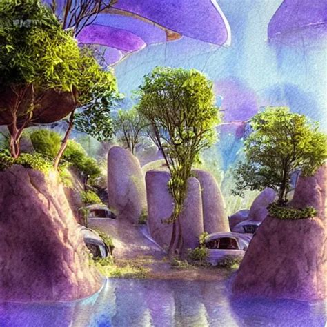 Beautiful Happy Picturesque Charming Sci Fi Organic Stable