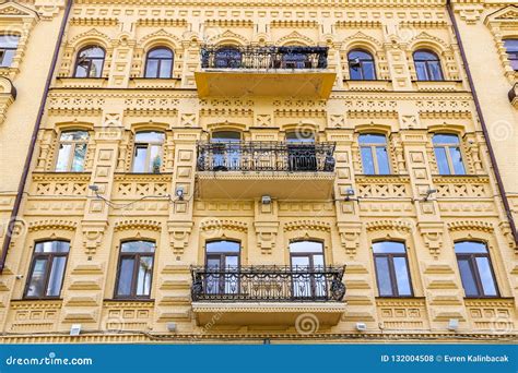 Building In Kiev City Ukraine Stock Photo Image Of Facade House