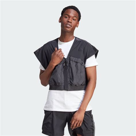 Adidas City Escape Premium Vest Black Adidas India