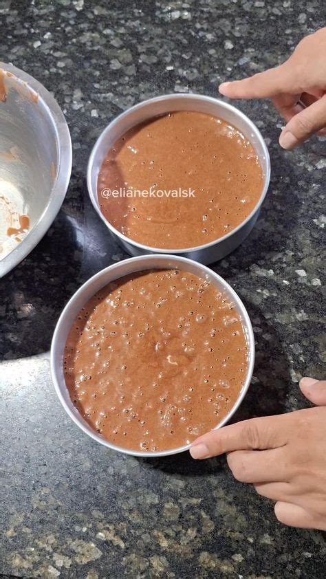 Confeitaria Curso Online On Instagram Receita De Massa De Bolo De