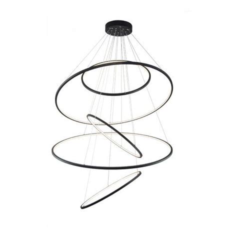 Azzardo This Ultra Modern Concentric Geometric Pendant Light Made Of