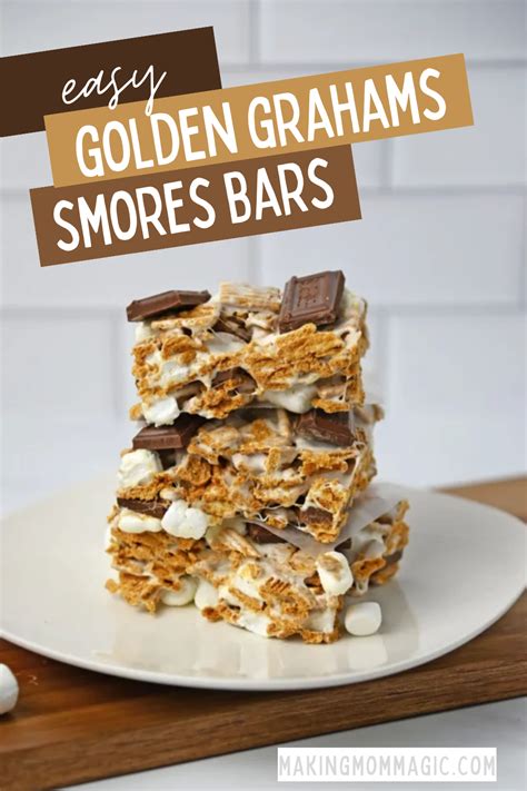 Golden Grahams S Mores Bars Making Mom Magic