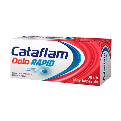 CATAFLAM Dolo Rapid 25 mg lágy kapszula 30db