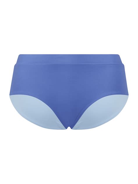 Mymarini Bikini Hose Mit Stretch Anteil Beidseitig Tragbar Blau