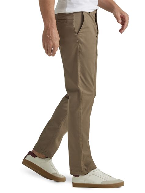 Lee® Mens Flat Front Chino With Motion Flex Waistband