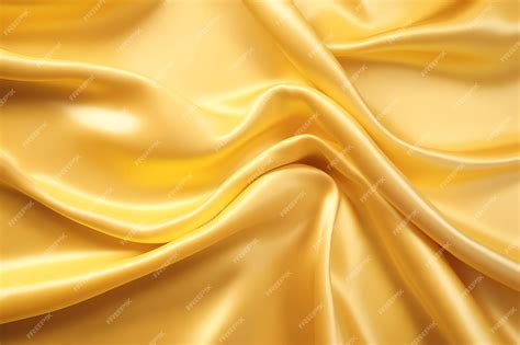 Premium Photo Smooth Elegant Golden Silk Or Satin Luxury Cloth