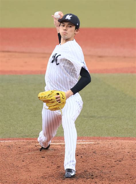 【ロッテ】佐々木朗希、初回163キロ 直球全球160キロ超え圧巻の立ち上がり スポーツ報知