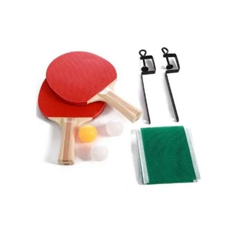 Kit Ping Pong Tênis de Mesa 2 Raquetes 3 Bolinhas e 1 Rede A Y Kit