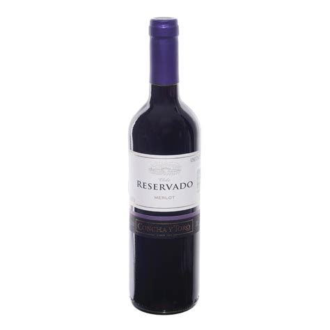 Vino Tinto Concha Y Toro Reservado Merlot 750 Ml Walmart