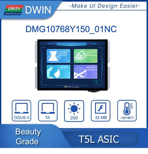 Dwin Inch Hmi Module Rgb Display Tn Tft Lcd Panel With