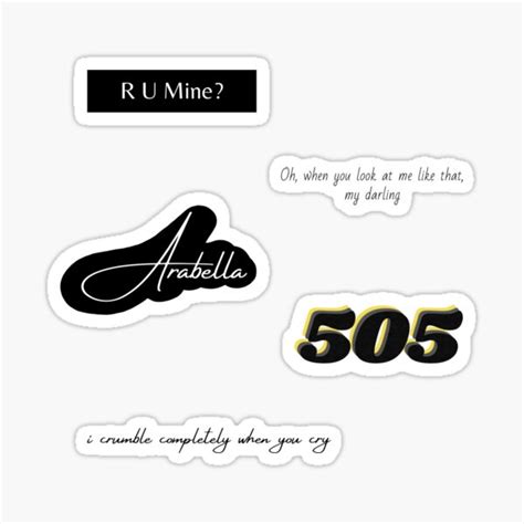 Arctic Monkeys Sticker Pack Sticker For Sale By Nparis Redbubble