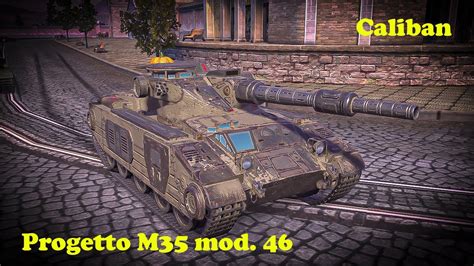 Caliban Progetto M Mod Wot Blitz Uz Gaming Youtube