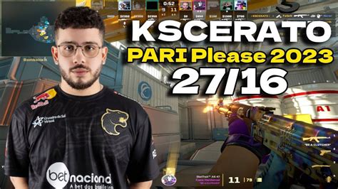 CS2 POV FURIA KSCERATO 27 16 Vs Aurora Nuke PARI Please 2023