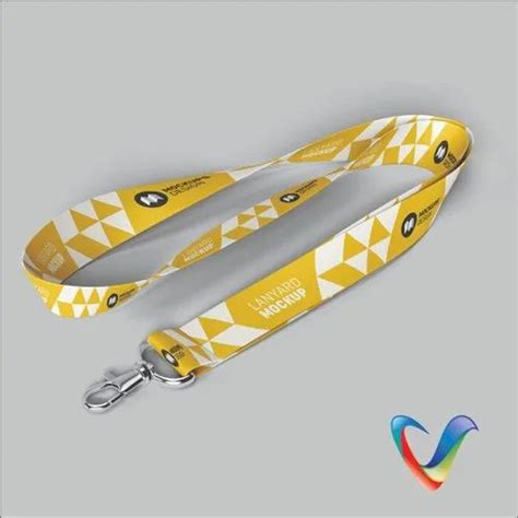 Polyester 0 393 Inch Printed Id Card Lanyard At ₹ 18 In Navi Mumbai Id 20696981830