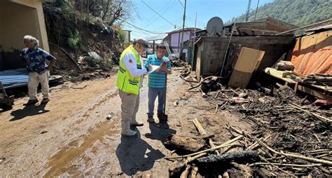 Deslave Deja Familias Afectadas En Sierra Norte De Oaxaca Grupo Milenio