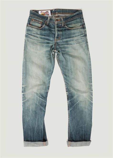 Fades Gallery Naked Famous Denim Blanka Electric Surge Selvedge