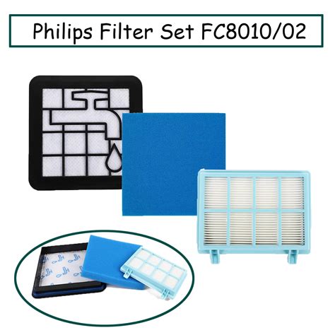 Philips Filter Set FC8010 02 For PowerPro Compact And Active FC9550