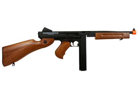 Cybergun Thompson M1a1 Aeg Airsoft Submachine Gun Airgun Depot