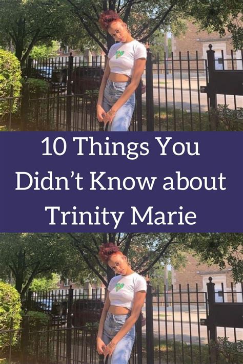 10 Things You Didn’t Know About Trinity Marie Trinity People Laughing Video Online