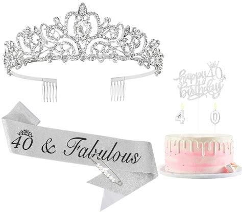 Amazon Tobatoba Th Birthday Decorations Women Fabulous