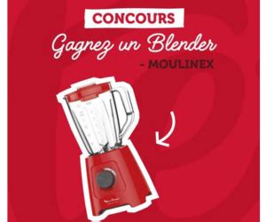 Jeu Concours Le Ster Un Blender Moulinex Gagner