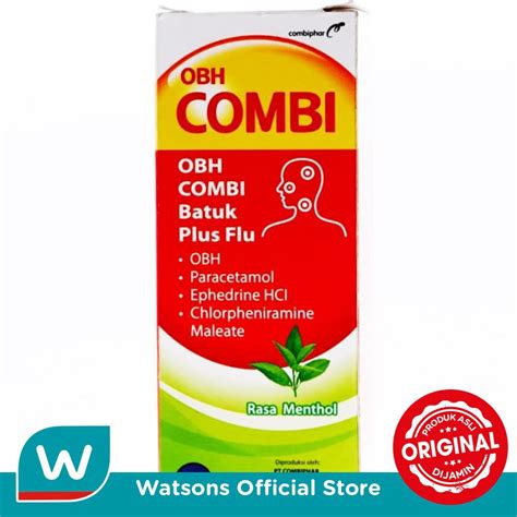 Jual Obh Combi Batuk Plus Flu Menthol Ml Indonesia Shopee Indonesia