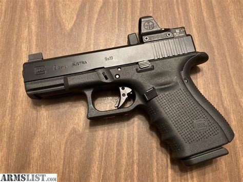 ARMSLIST For Sale Glock 19 Gen 4 With Delta Point Pro Optic And Upgrades