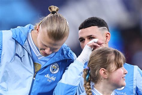 Phil Foden Sends Three Word Message To Erling Haaland After Man City S