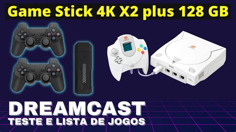 Como Rodam Os Jogos Do Dreamcast No Game Stick 4k X2 Plus Lista E Testes