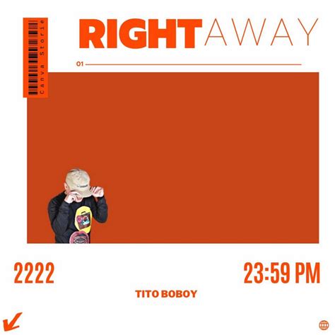 Right Away Single By Tito B O B O Y Spotify