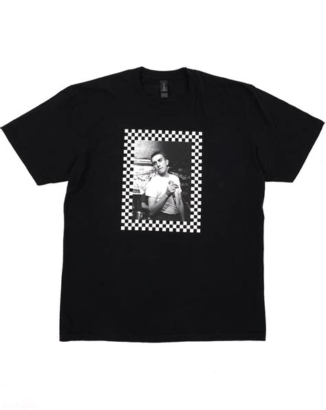 80s Casual Classics Terry Hall Tribute T Shirt Black