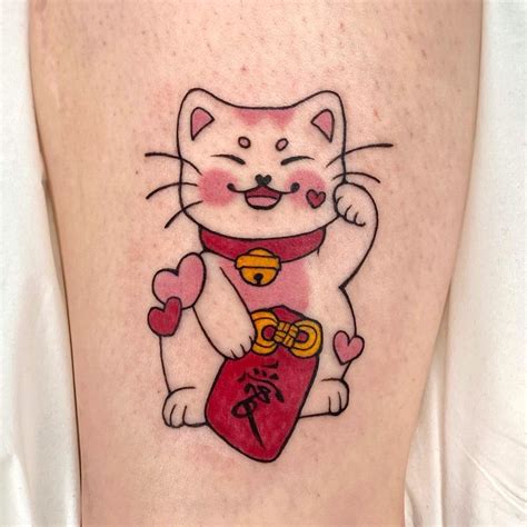 30 Best Lucky Cat Tattoo Ideas and Designs