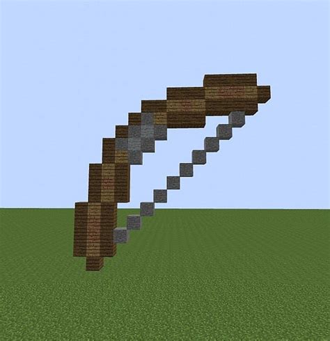 Minecraft Bow Pixel Art