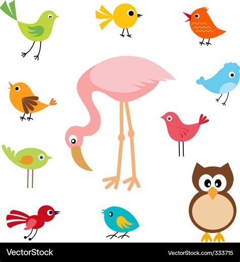 Birds Royalty Free Vector Image Vectorstock