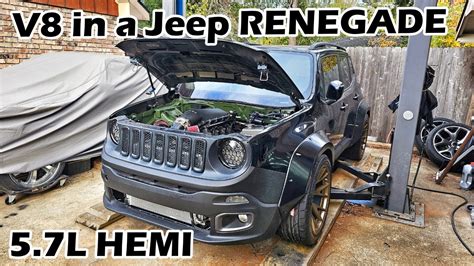 HEMI Swap Jeep Renegade Pt 30 Going Back Together YouTube