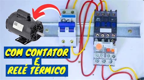 Como Ligar Um Contator Monofásico BRAINCP