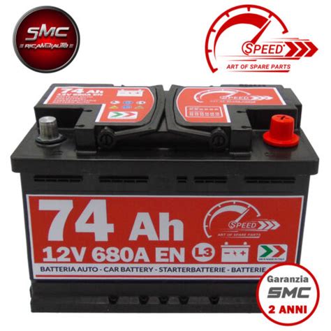 Batteria Auto Speed L Ah A En Fiamm Varta Bosch Dx Pronta