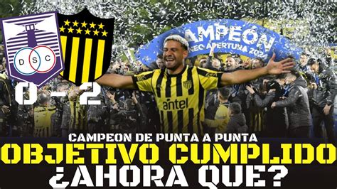 Post Partido Defensor 0 PeÑarol 2 PeÑarol Campeon Apertura Youtube